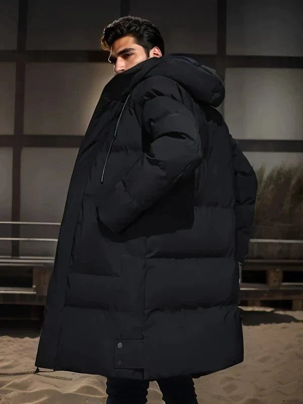 Austin – gesteppte, robuste, lange jacke