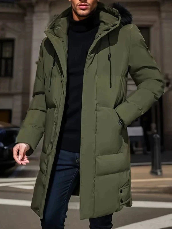 Austin – gesteppte, robuste, lange jacke
