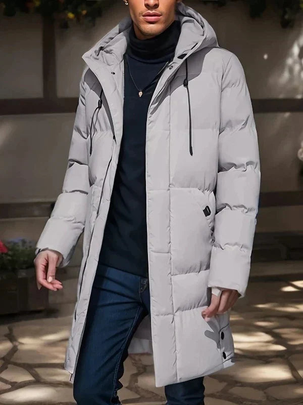 Austin – gesteppte, robuste, lange jacke