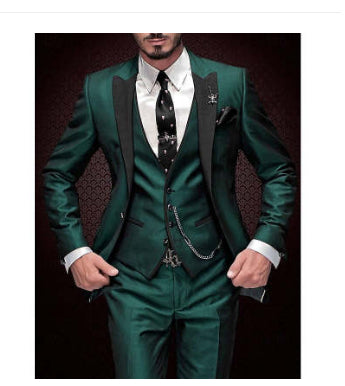 Alexander | Herren-Dreiteiler mit modernem Schnitt – elegant, vielseitig und stilvoll
