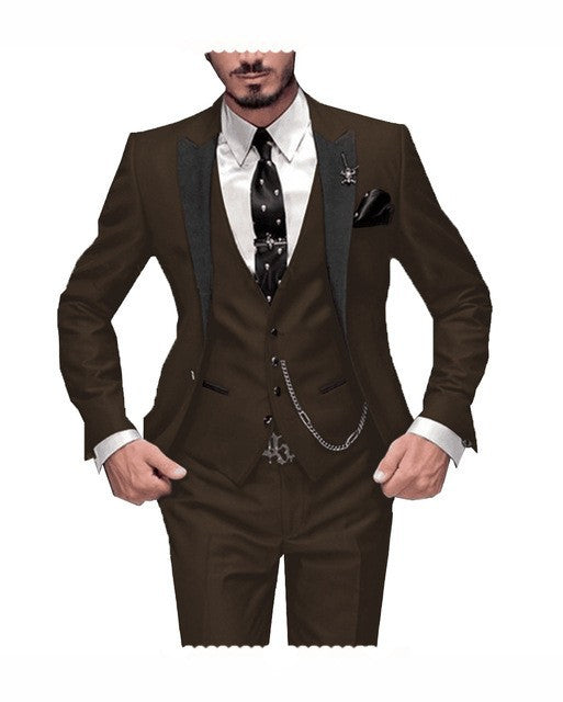 Alexander | Herren-Dreiteiler mit modernem Schnitt – elegant, vielseitig und stilvoll