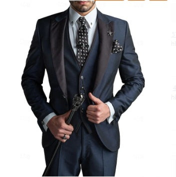 Alexander | Herren-Dreiteiler mit modernem Schnitt – elegant, vielseitig und stilvoll