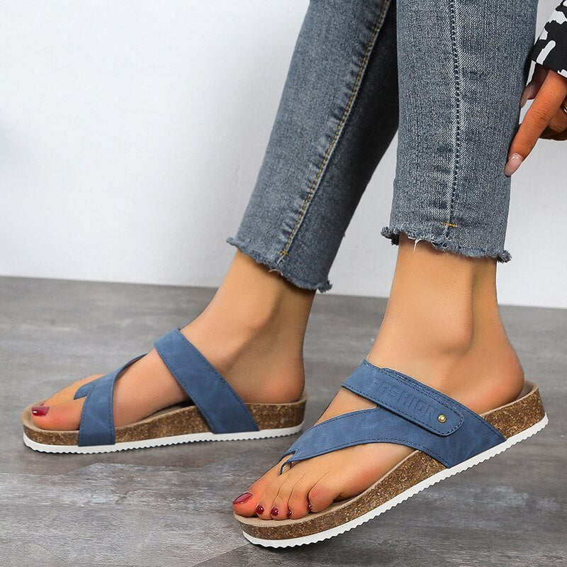 Archwave | Kork Offene Orthopädische Sandalen für Damen | Natürlich, bequem & stilvoll