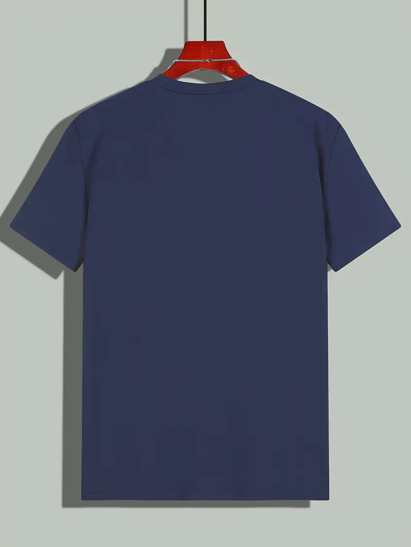 Aristos | Klassisches Herren-T-Shirt mit Rundhalsausschnitt und bequemem Schnitt