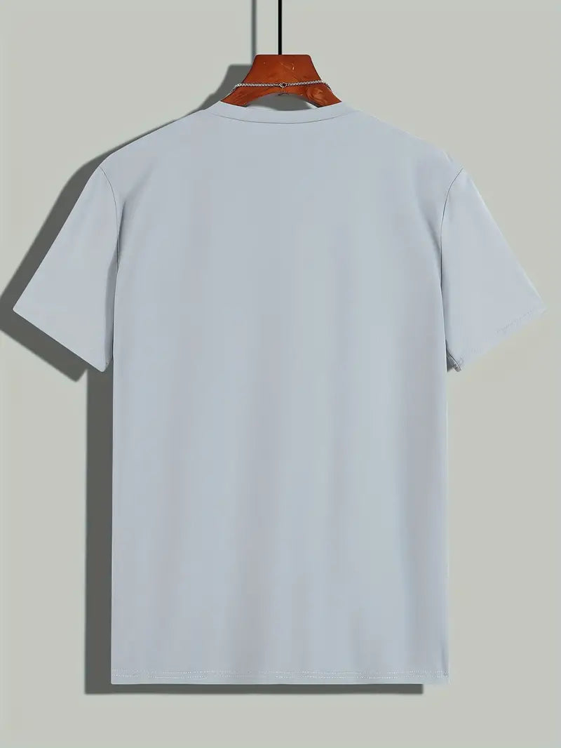 Aristos | Klassisches Herren-T-Shirt mit Rundhalsausschnitt und bequemem Schnitt