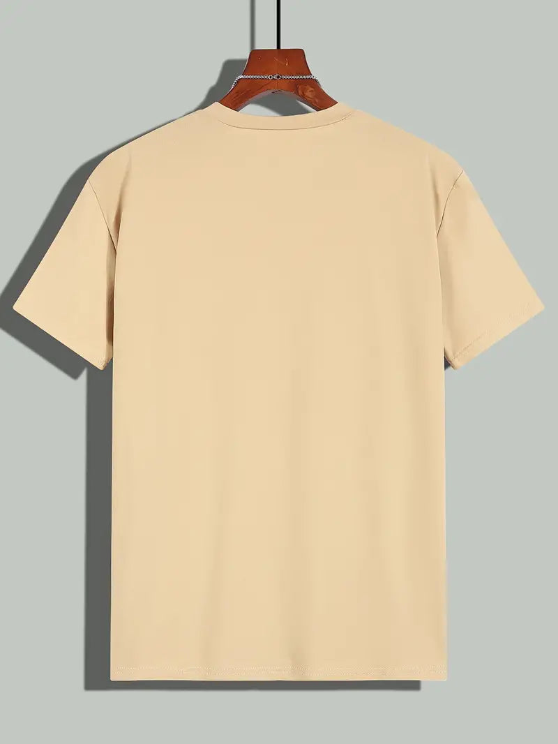 Aristos | Klassisches Herren-T-Shirt mit Rundhalsausschnitt und bequemem Schnitt