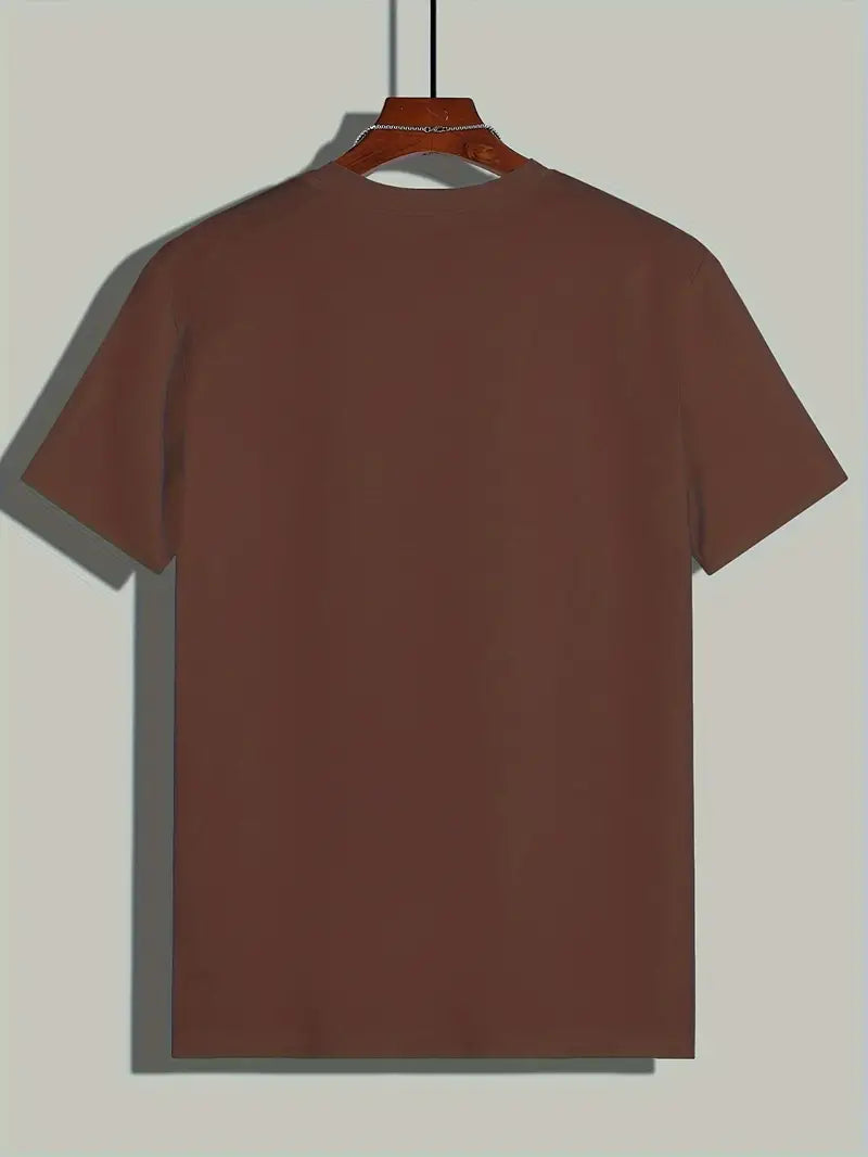 Aristos | Klassisches Herren-T-Shirt mit Rundhalsausschnitt und bequemem Schnitt