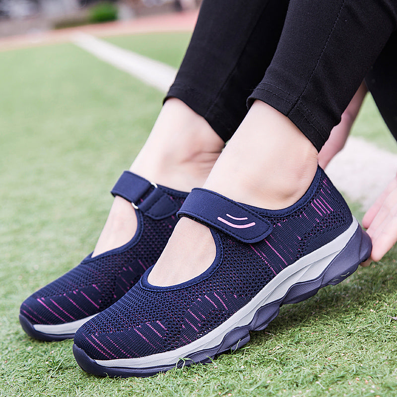 Atmungsaktive orthopädische Komfortschuhe für Frauen | Bequem, stützend & stilvoll