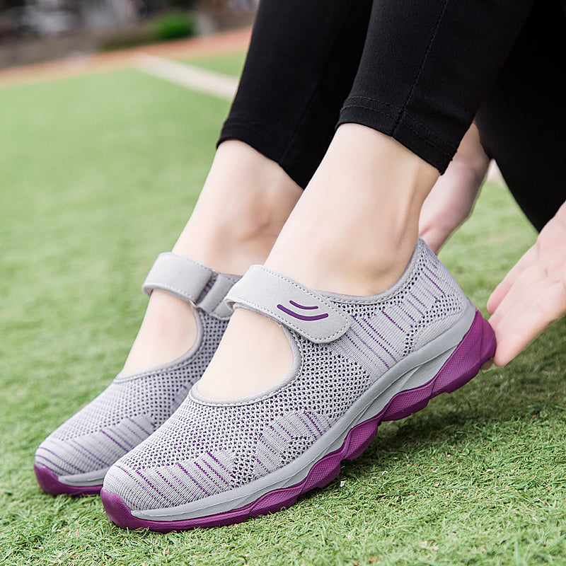 Atmungsaktive orthopädische Komfortschuhe für Frauen | Bequem, stützend & stilvoll