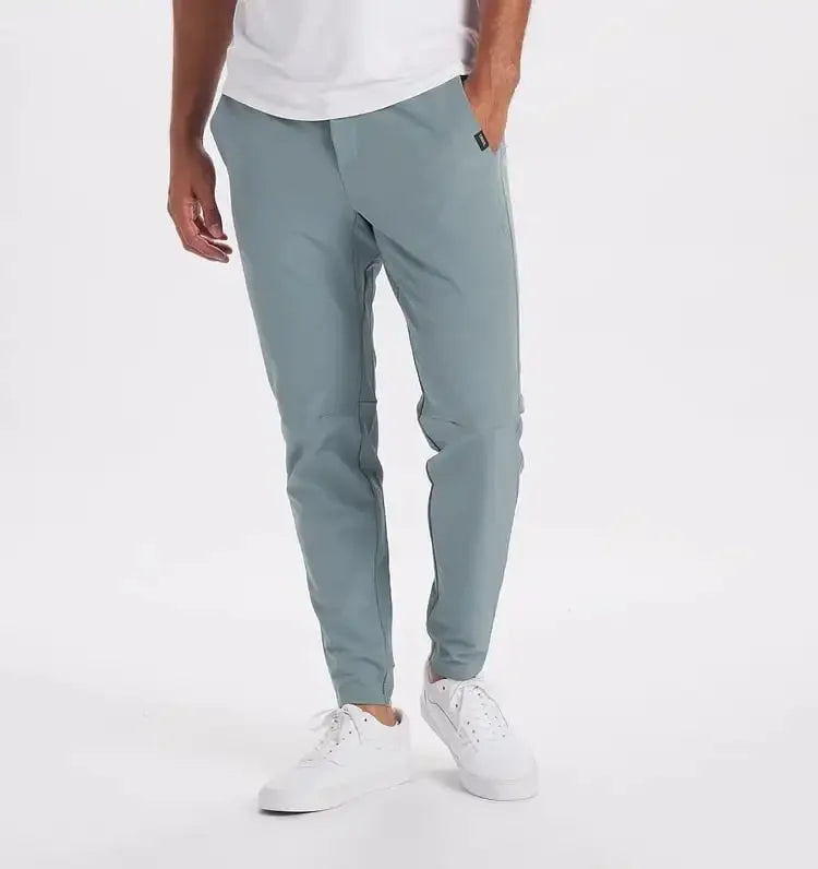 Bassino Herren Stretchhose | Bequeme Freizeithose mit elastischem Bund in vielen Farben