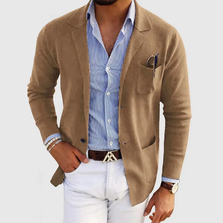 Blazer Herren – Sakko mit Pattentaschen für Business & Freizeit