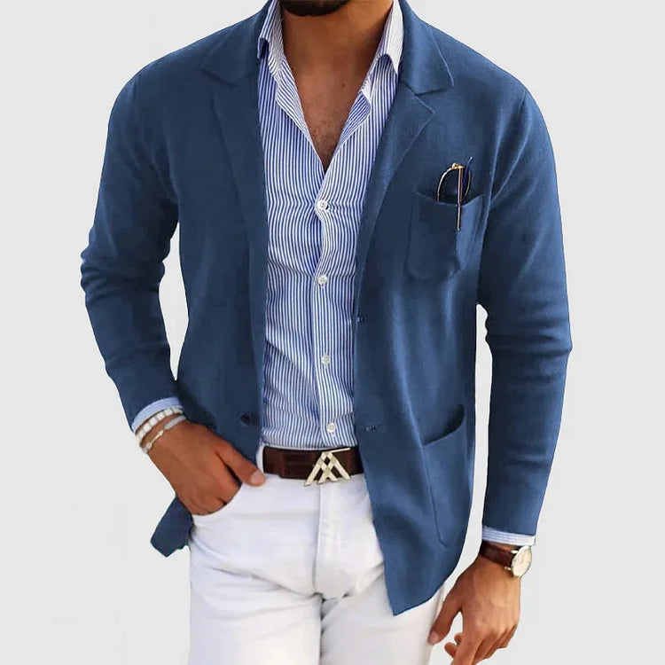 Blazer Herren – Sakko mit Pattentaschen für Business & Freizeit