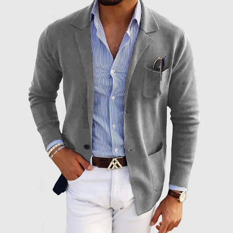 Blazer Herren – Sakko mit Pattentaschen für Business & Freizeit