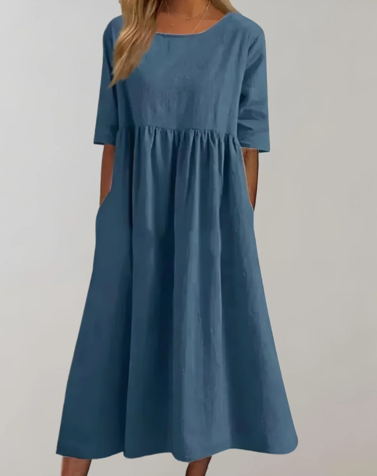 Brisa | Locker sitzendes Damen-Baumwollkleid | Bequem, stilvoll & vielseitig