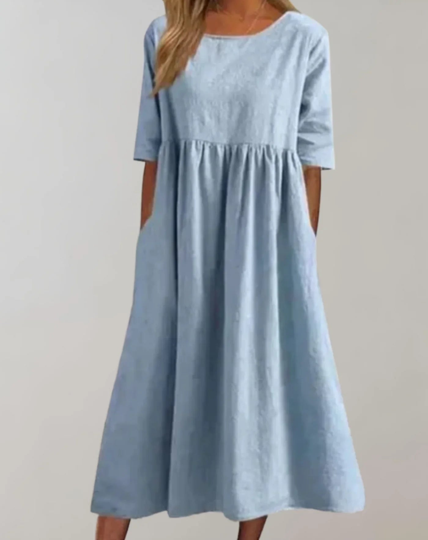 Brisa | Locker sitzendes Damen-Baumwollkleid | Bequem, stilvoll & vielseitig