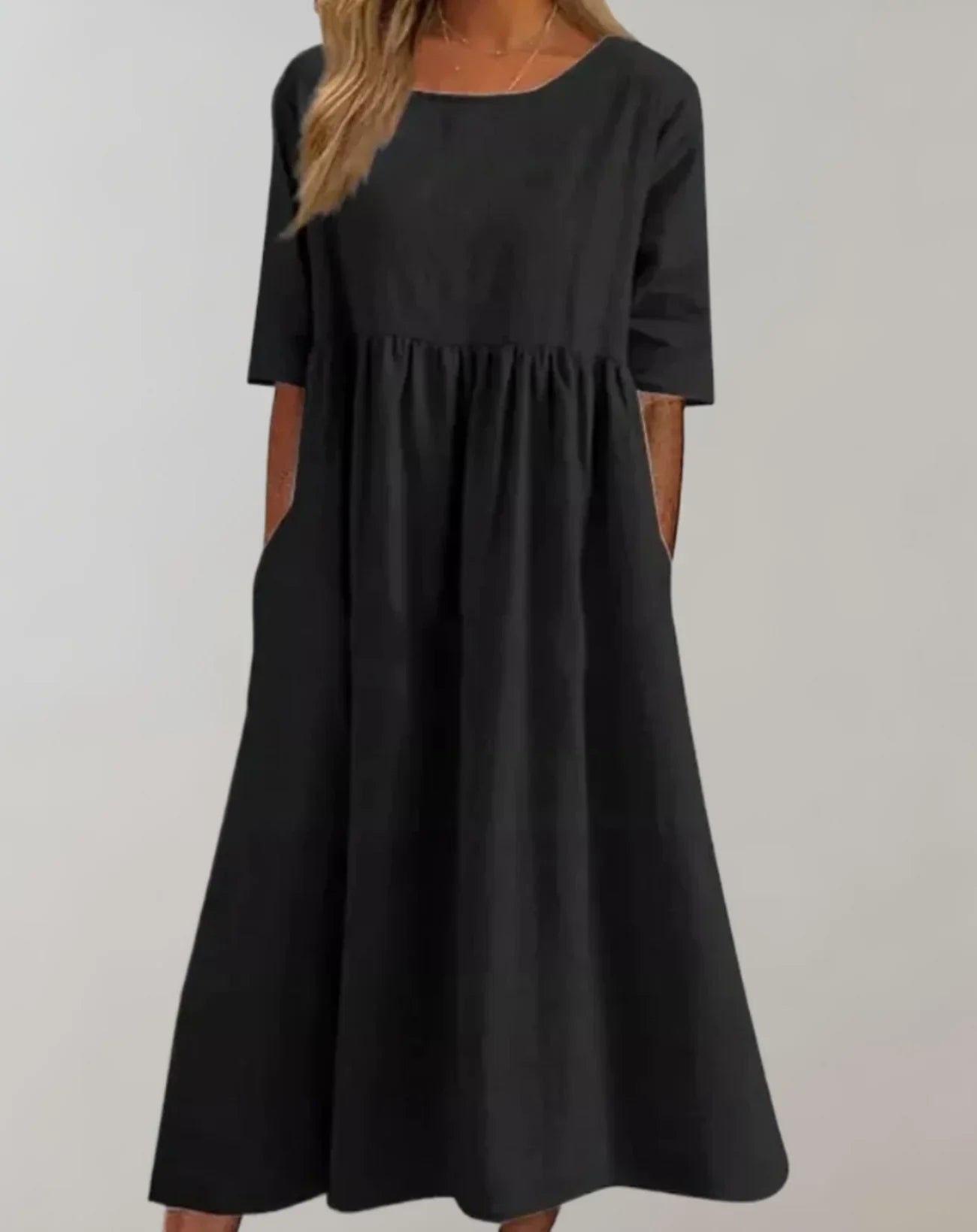 Brisa | Locker sitzendes Damen-Baumwollkleid | Bequem, stilvoll & vielseitig
