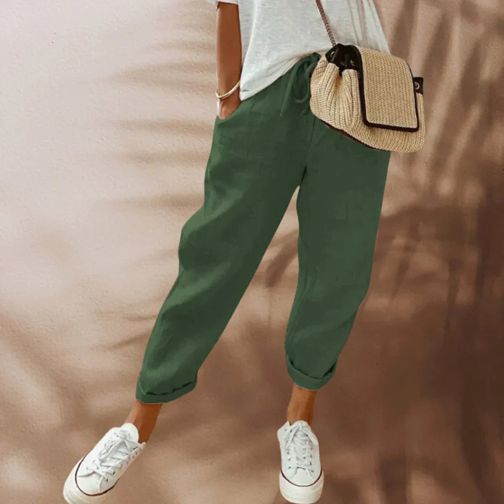 Celia | Stilvolle Damenhose mit legerer Passform und modernem Komfortschnitt