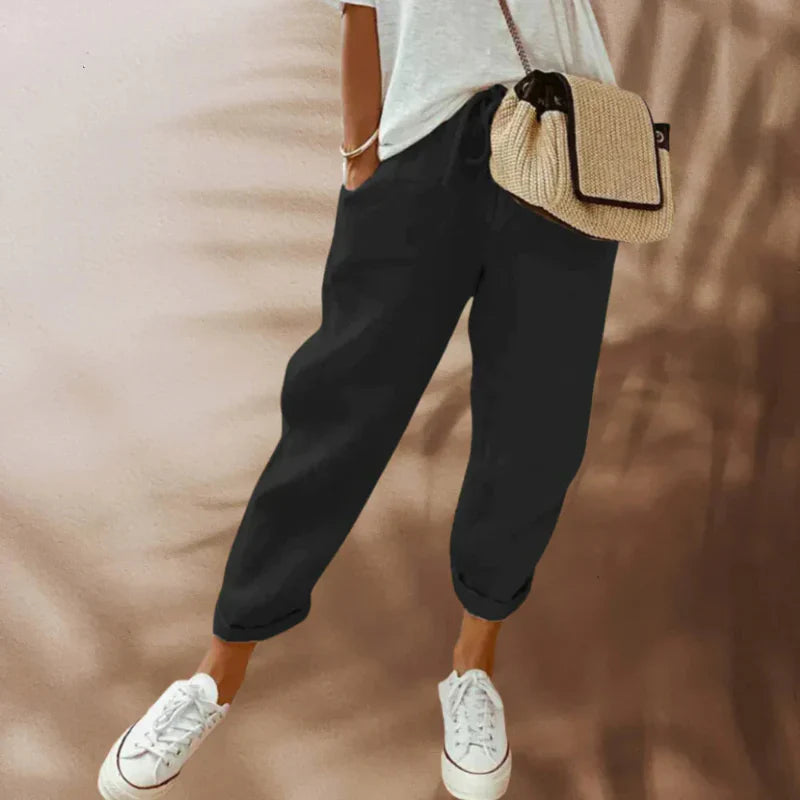 Celia | Stilvolle Damenhose mit legerer Passform und modernem Komfortschnitt