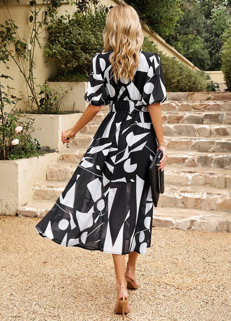 Clara Langes Sommerkleid | Fließendes Sommerkleid für Elegante Looks