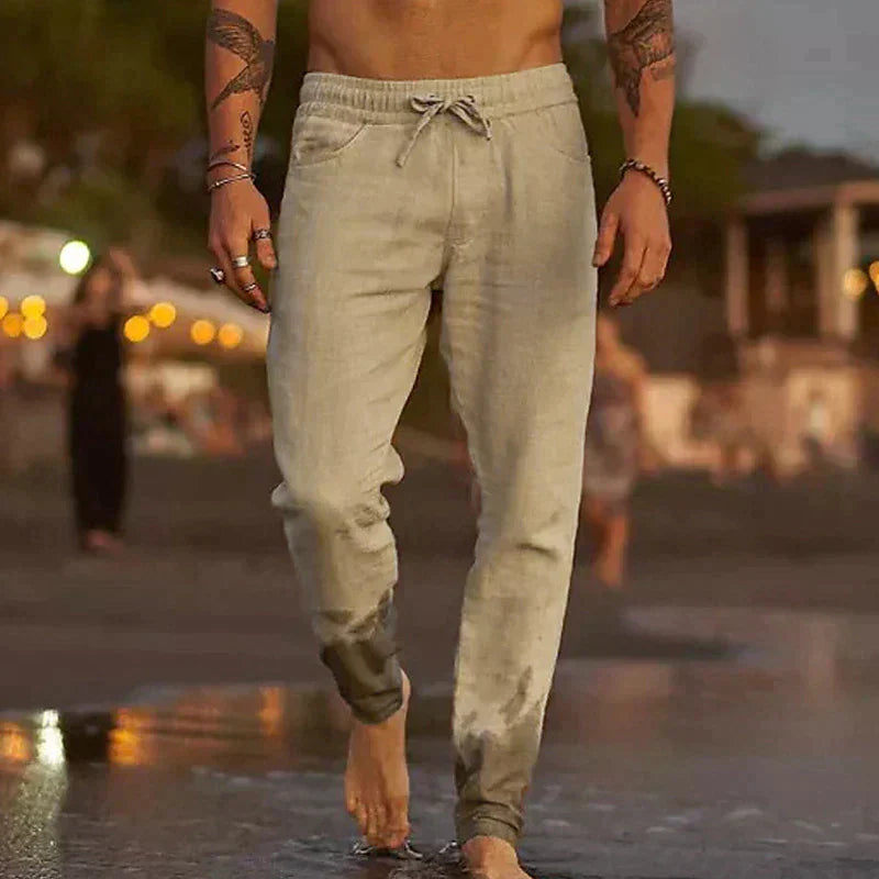 Cody | Zeitlose Herren-Leinenhose mit leichtem Material und entspanntem Schnitt