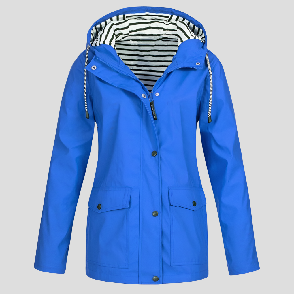 Damen Jacke – Wasserdicht & Winddicht – Mit Kapuze