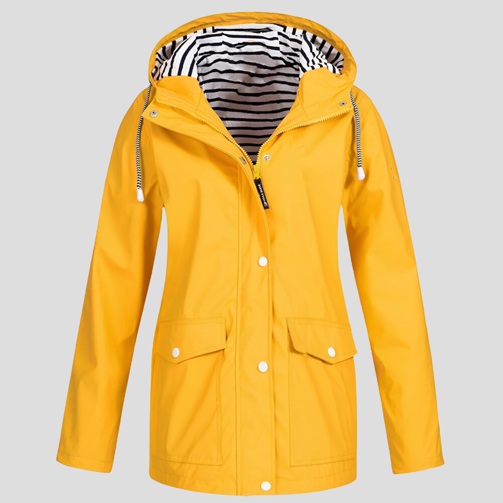 Damen Jacke – Wasserdicht & Winddicht – Mit Kapuze