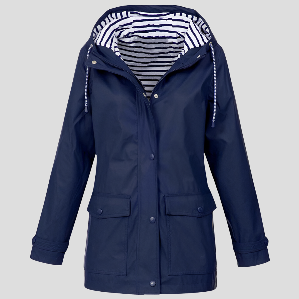 Damen Jacke – Wasserdicht & Winddicht – Mit Kapuze