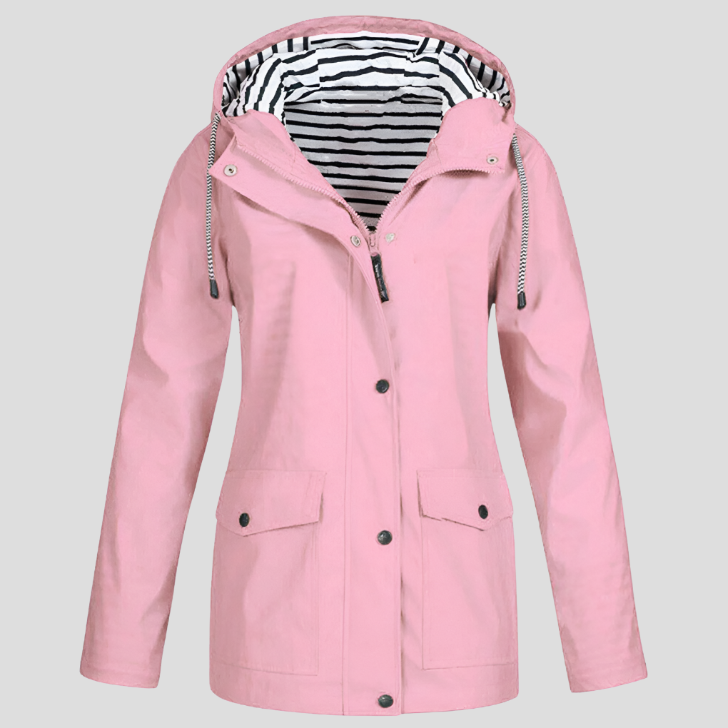 Damen Jacke – Wasserdicht & Winddicht – Mit Kapuze