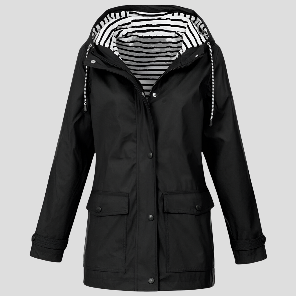 Damen Jacke – Wasserdicht & Winddicht – Mit Kapuze