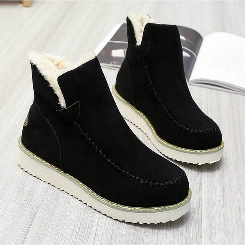 Damen Schnürstiefeletten – Warm gefüttert & bequem für den Alltag