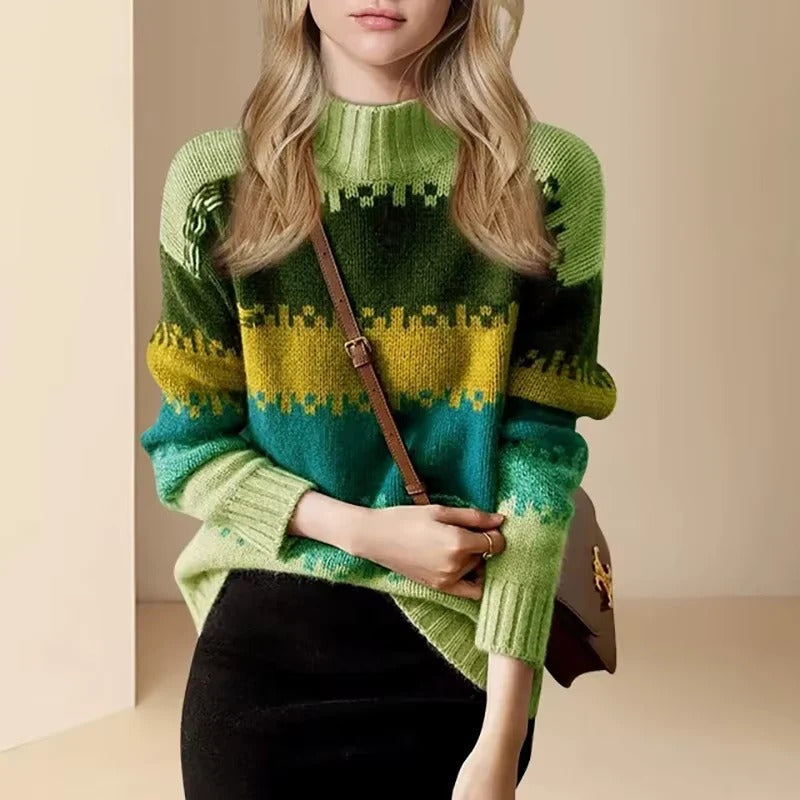 Damen Strick Rollkragenpullover – Weicher Pullover im klassischen Design