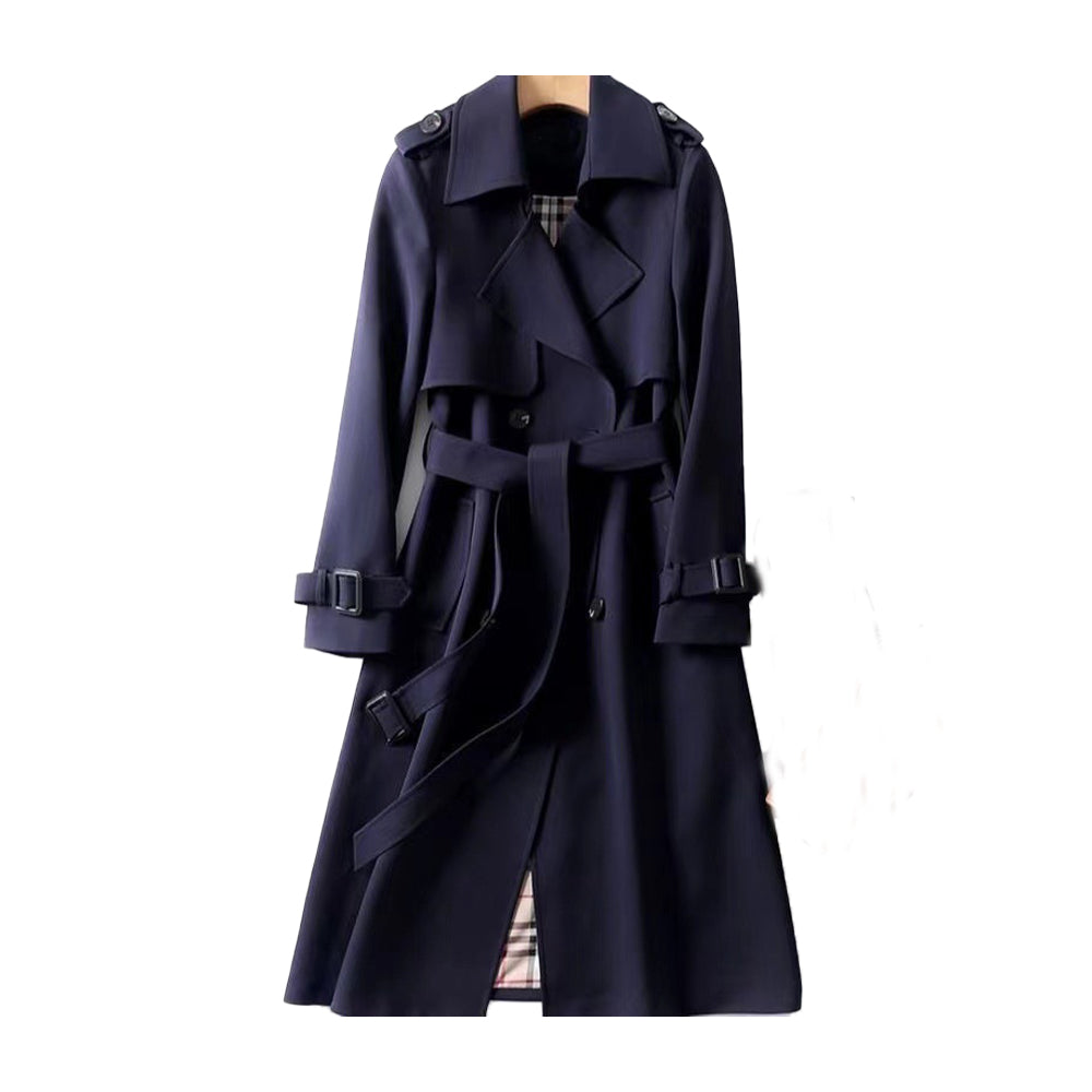 Damen Trenchcoat Doppelreihig – Klassischer Übergangsmantel Elegant