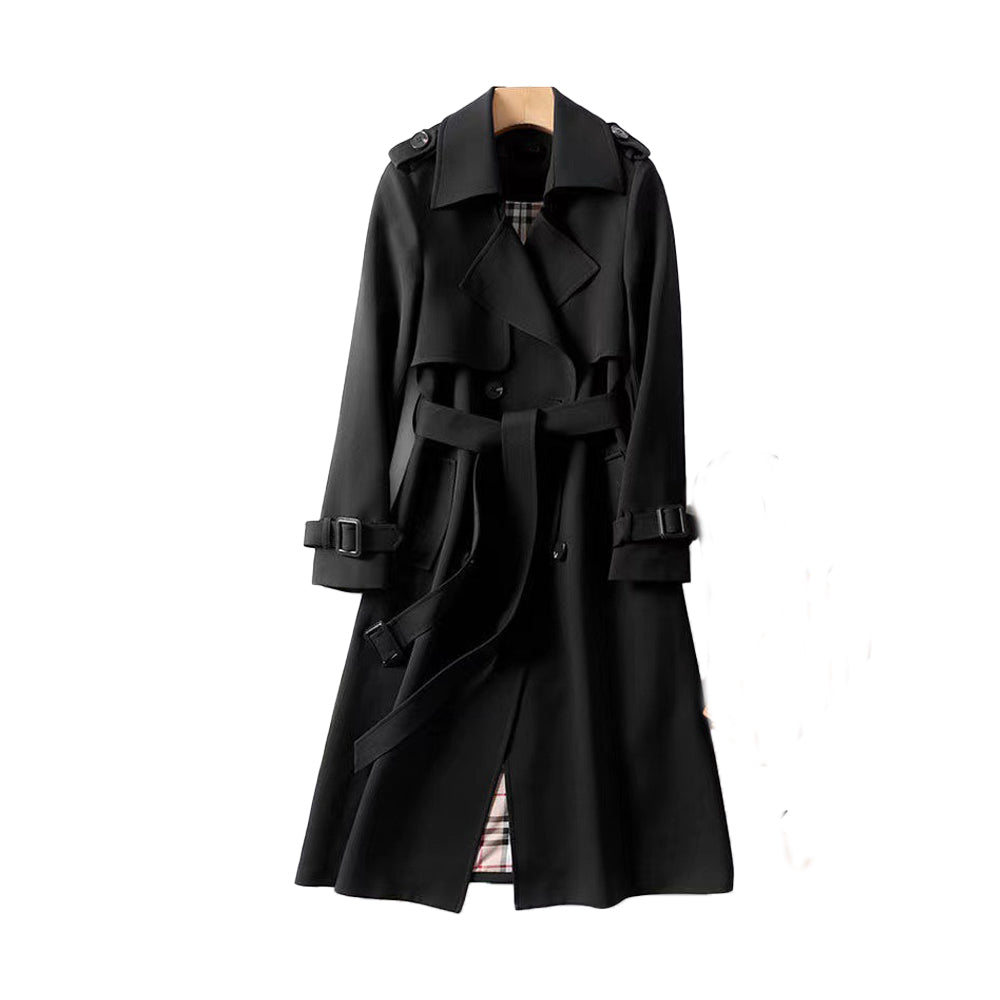 Damen Trenchcoat Doppelreihig – Klassischer Übergangsmantel Elegant