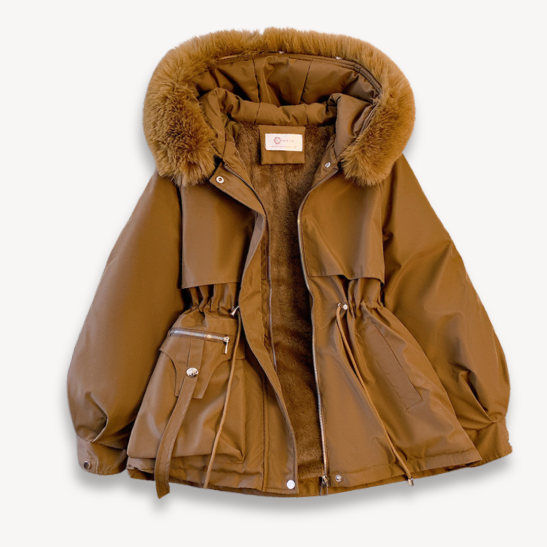 Damen Winter Parka mit Kapuze – Warme Jacke für kalte Tage