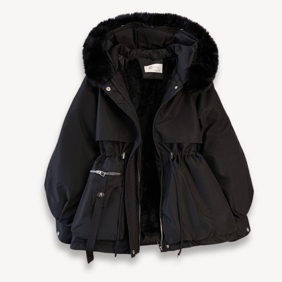 Damen Winter Parka mit Kapuze – Warme Jacke für kalte Tage