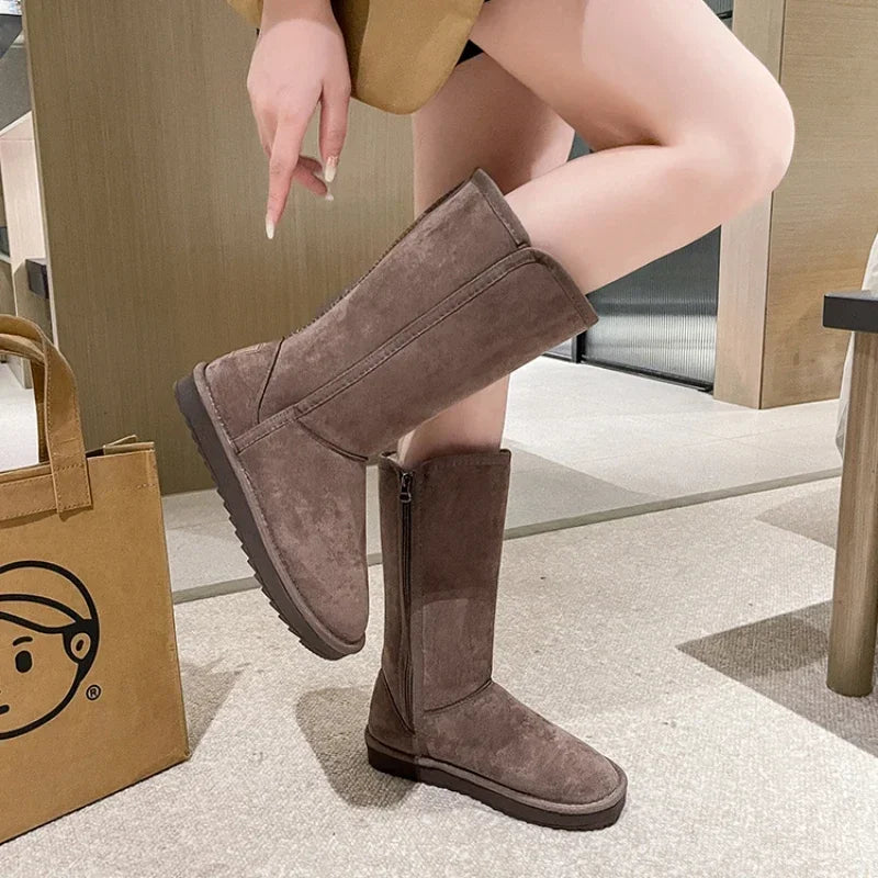 Damen Winterstiefel – Warm gefüttert, wasserdicht & rutschfest