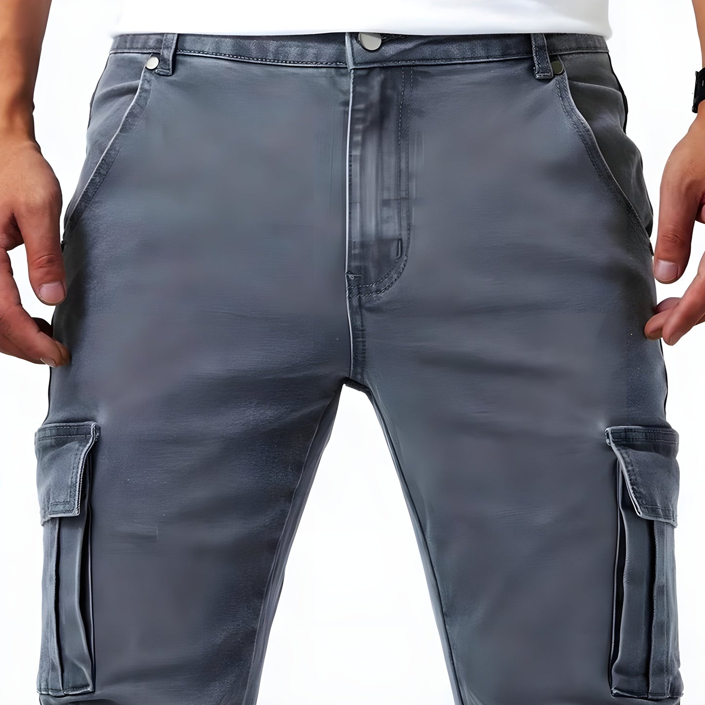 Edvard | Stretch-Cargo-Hose für Herren mit Comfort-Fit und praktischen Taschen