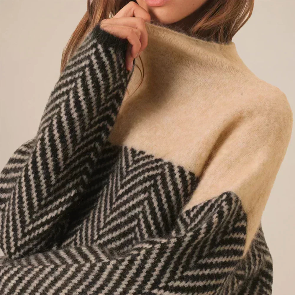 Eleganter Damen Strickpullover – Weich, warm & stilvoll für kalte Tage