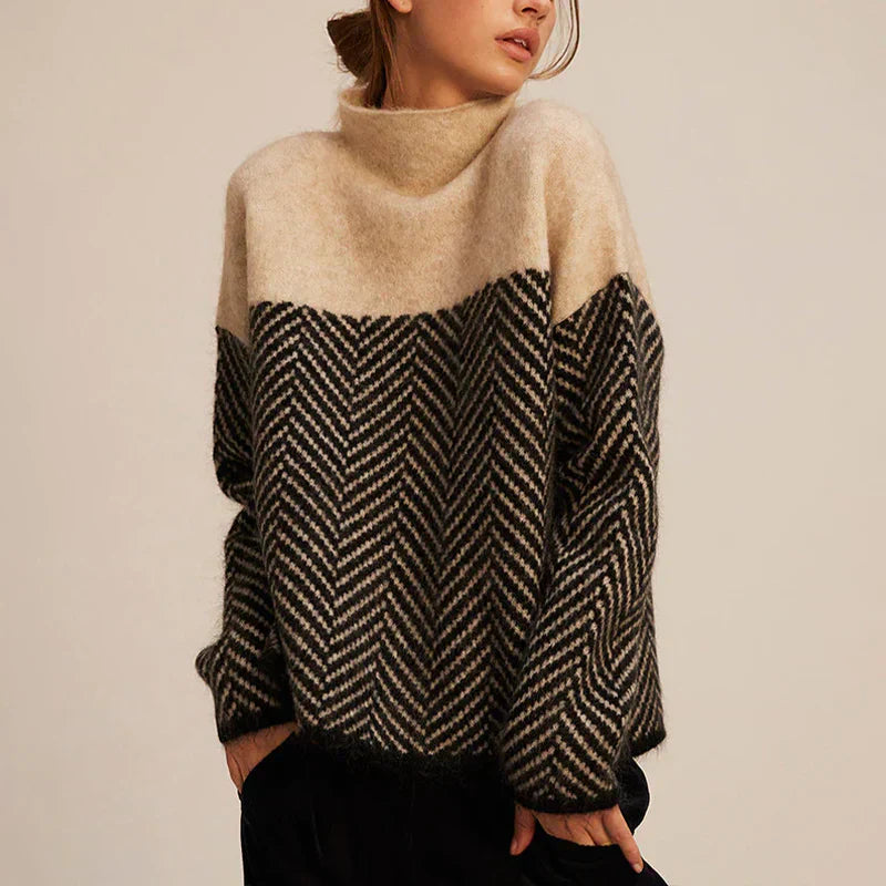 Eleganter Damen Strickpullover – Weich, warm & stilvoll für kalte Tage