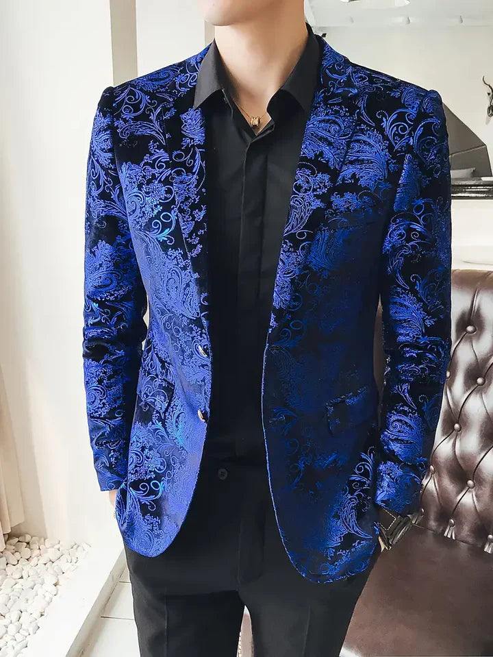 Eleganter Herrenblazer im zeitlosen Barockdesign für besondere Anlässe