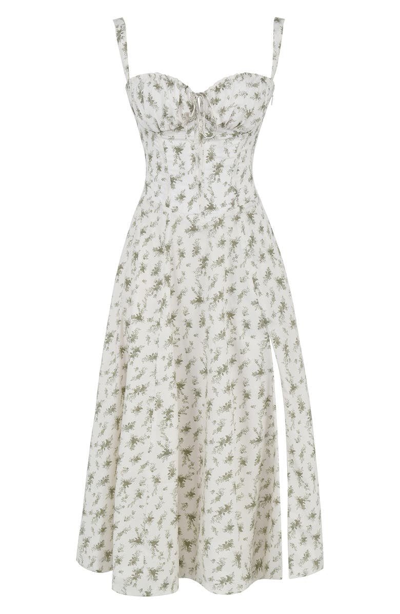 Elena – Sommerliches Midi-Kleid mit Trägern & Schlitz – Luftig, elegant & perfekt für warme Tage