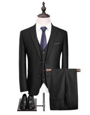 Elian | Dreiteiliger Herrenanzug mit schlanker Silhouette und modernem Design