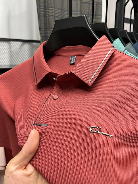 Elias Herren Polo-Shirt | Klassisches Poloshirt mit Kragen in vielen Farben