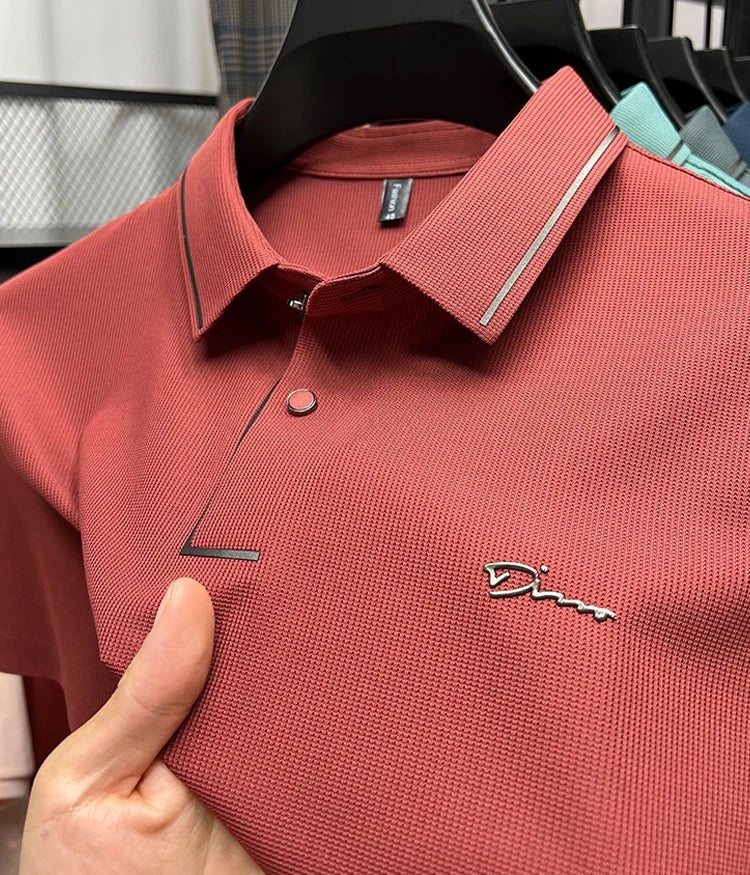 Elias Herren Polo-Shirt | Klassisches Poloshirt mit Kragen in vielen Farben