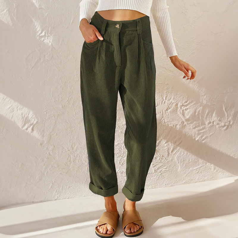 Elise | Lässige Cordhose für Damen | Bequem, stilvoll & vielseitig