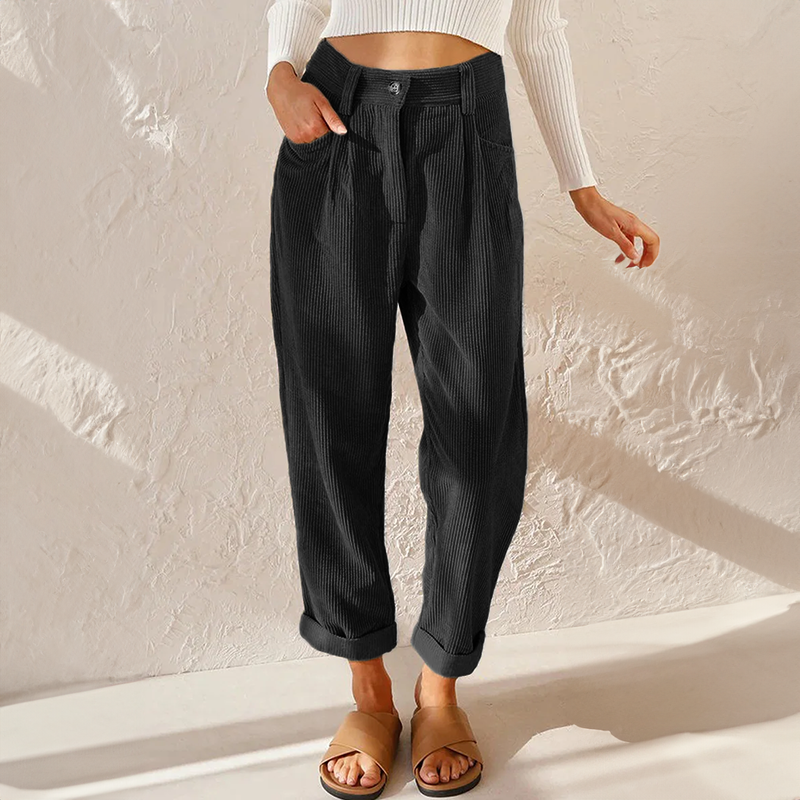 Elise | Lässige Cordhose für Damen | Bequem, stilvoll & vielseitig