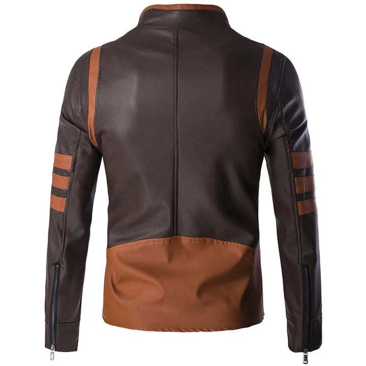 Exklusive Lederjacke für Herren im modernen Stil