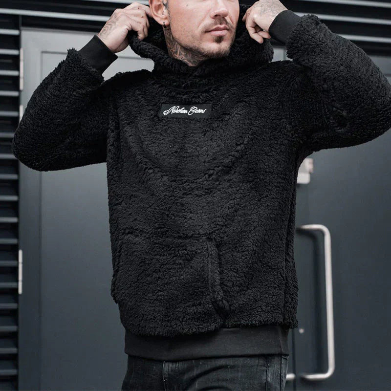 Gemütlicher und stilvoller Herren-Hoodie für warmen Komfort