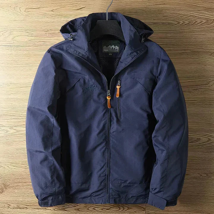 Hochwertige wasserdichte und atmungsaktive Outdoorjacke für Männer