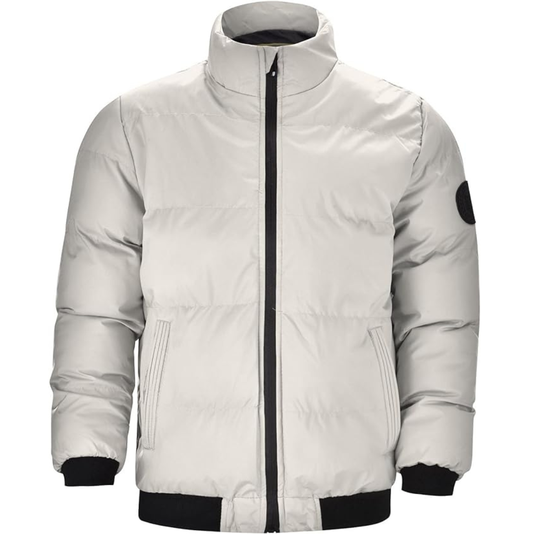 Klassische Herren-Pufferjacke für den Winter - Stilvoll & Bequem
